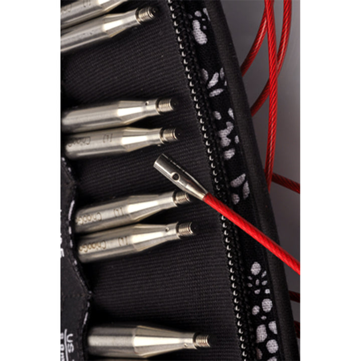 ChiaoGoo TWIST Red Lace Interchangeable Sets - 4" - Small (US 2 - US 8) - Zoom Image