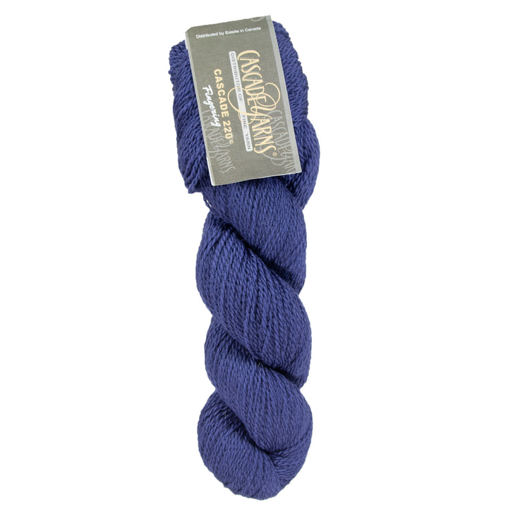 Cascade 220 Fingering Yarn - 9573 In The Navy - Zoom Image