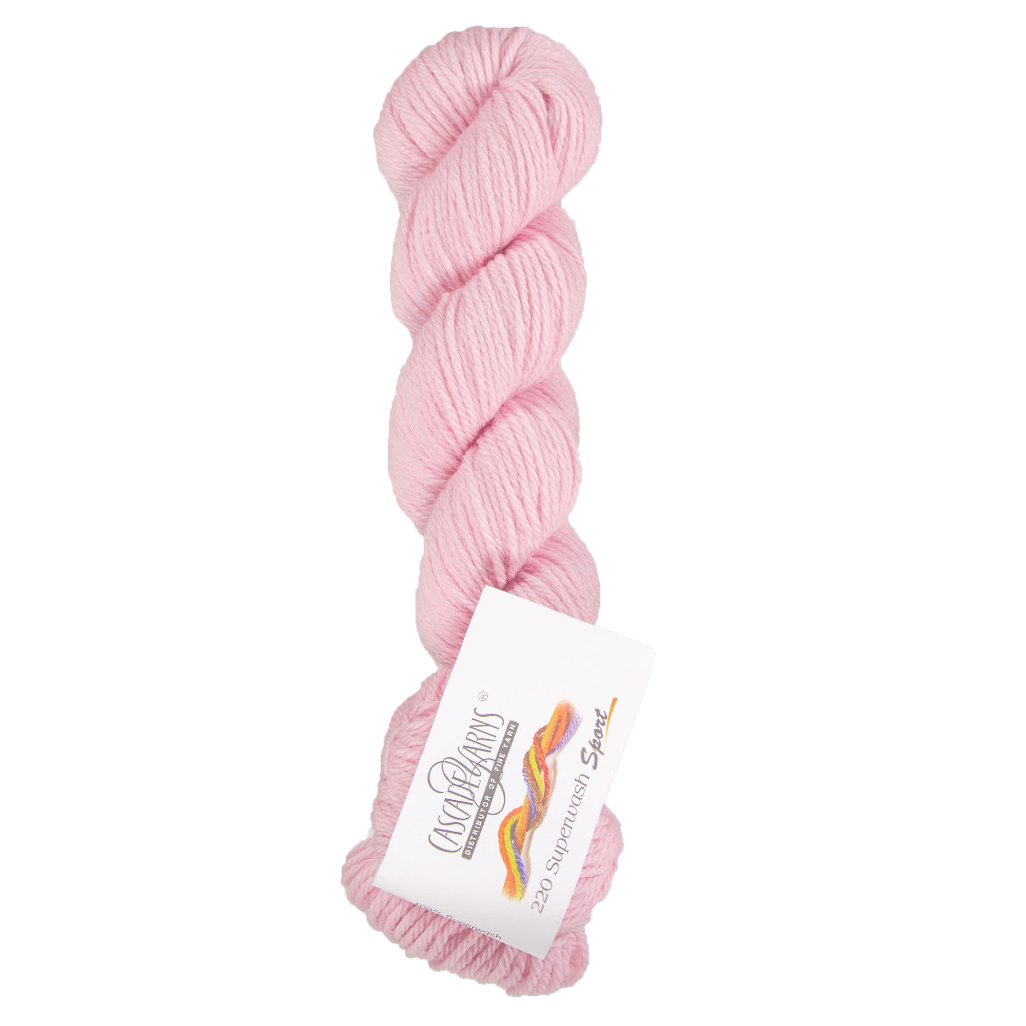 Cascade Yarns 220 Superwash Sport Yarn - 0894 Strawberry Cream - Zoom Image