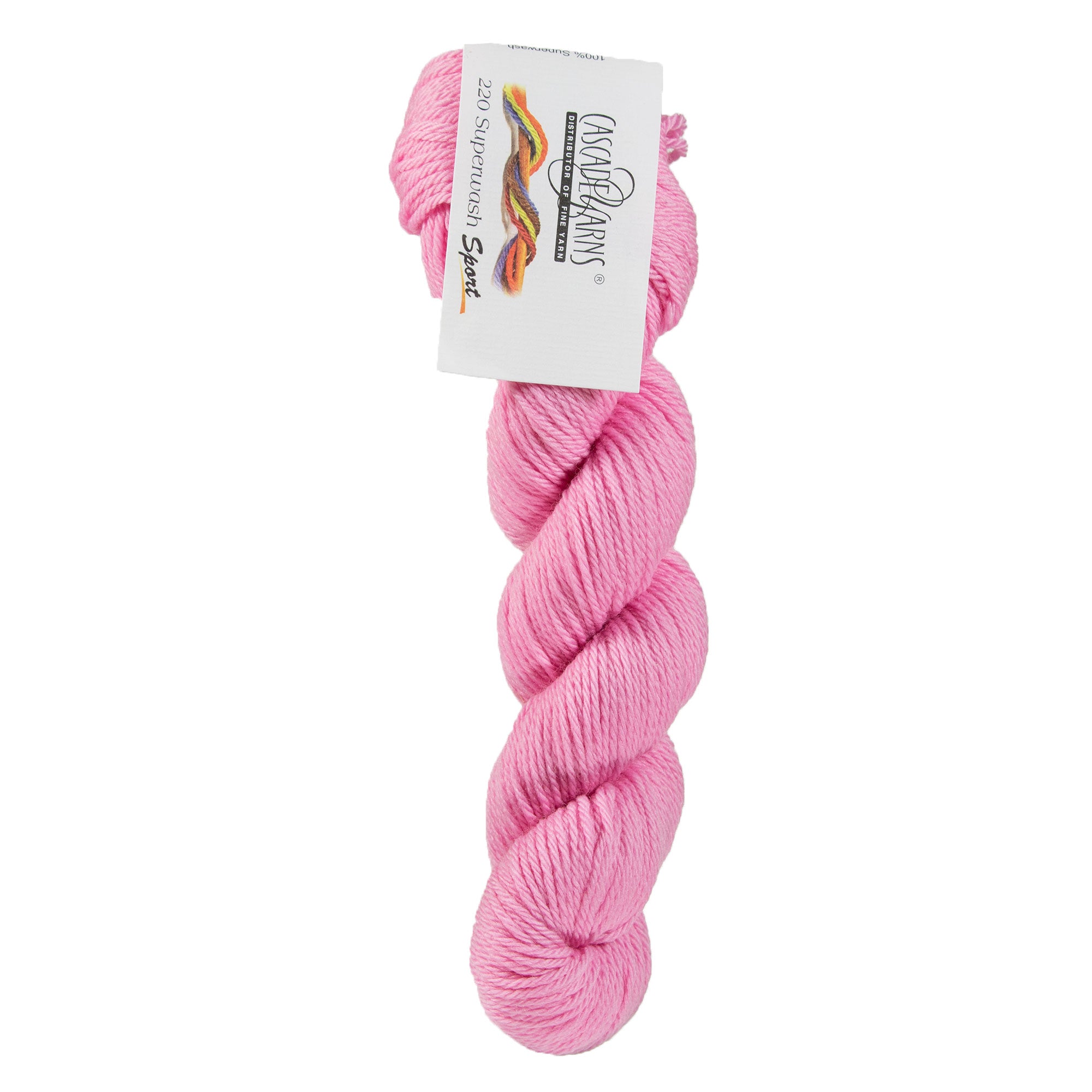Cascade Yarns 220 Superwash Sport Yarn - 0836 Pink Ice - Zoom Image
