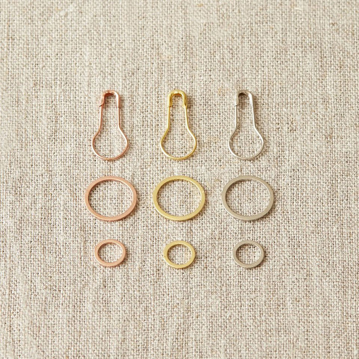 Cocoknits Maker's Keep Accessories - Precious Metal Stitch Markers - Extra Image