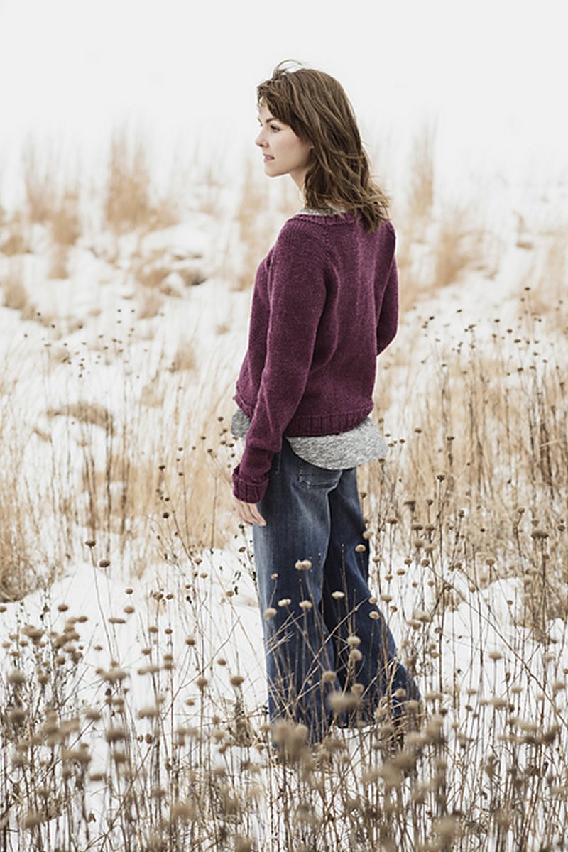 Blue Sky Fibers The Classic Series Patterns - Cromwell Pullover - PDF Download - Extra Image

