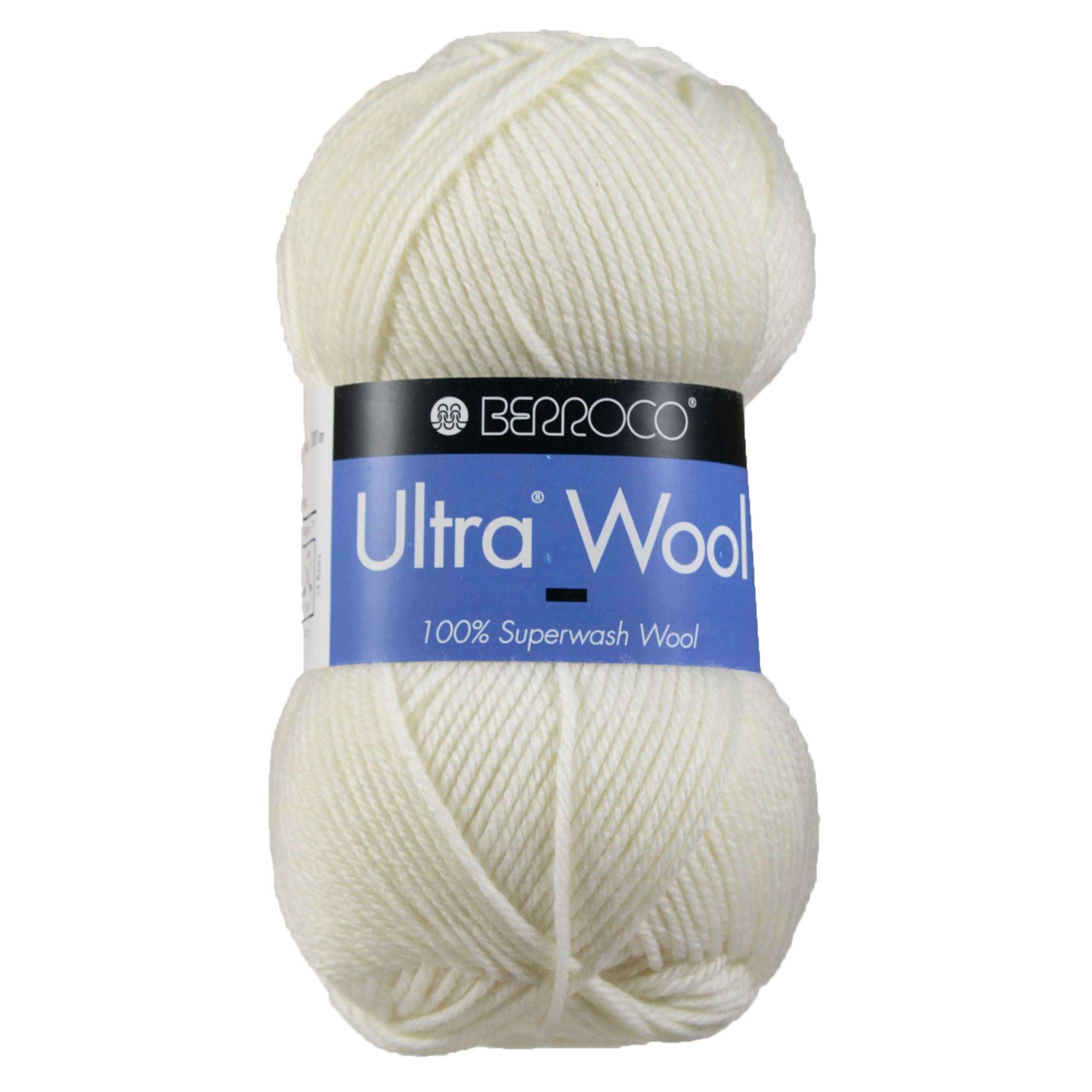 Berroco Ultra Wool Yarn - 3300 Snow - Zoom Image
