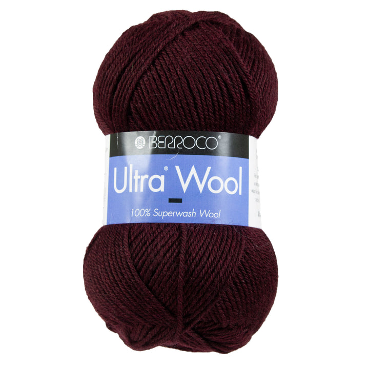 Berroco Ultra Wool Yarn - 33151 Beet Root - Zoom Image