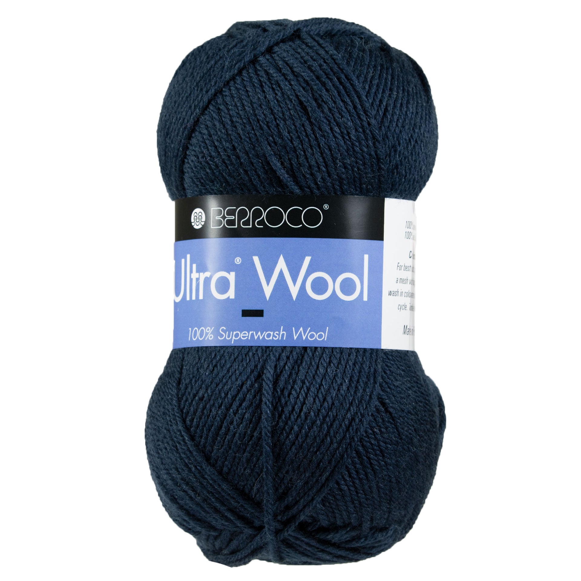 Berroco Ultra Wool Yarn - 3363 Navy - Zoom Image
