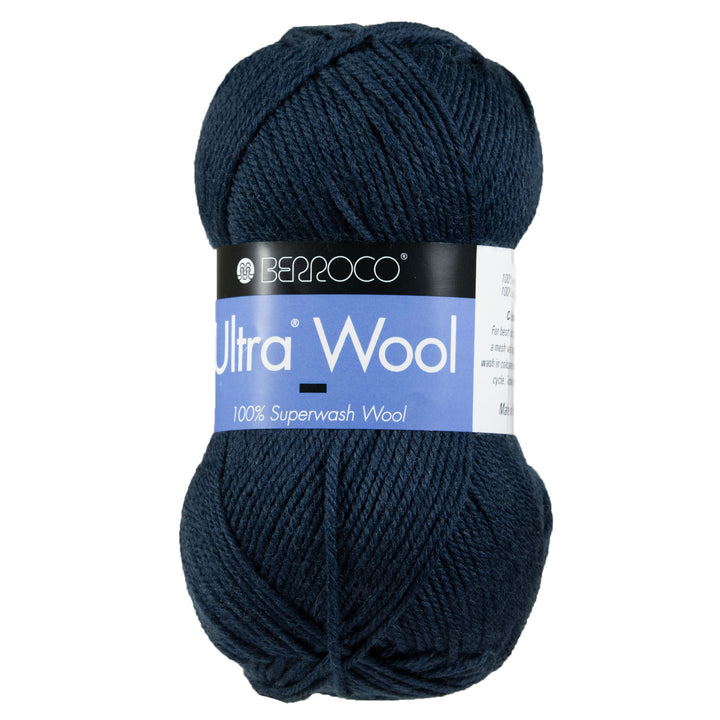 Berroco Ultra Wool Yarn - 3363 Navy - Zoom Image