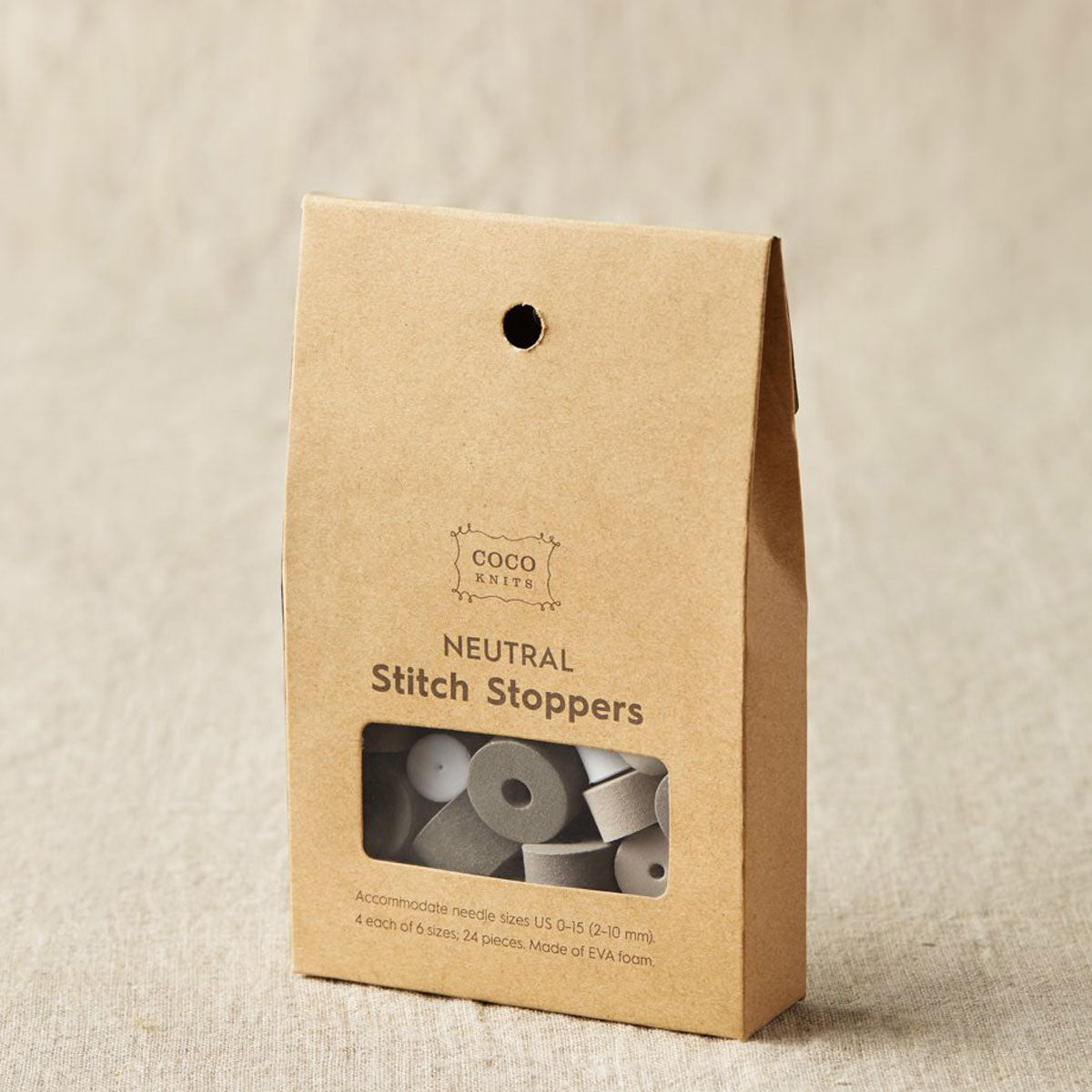 Cocoknits Stitch Stoppers - Neutral Stitch Stoppers - Assorted Sizes - Extra Image