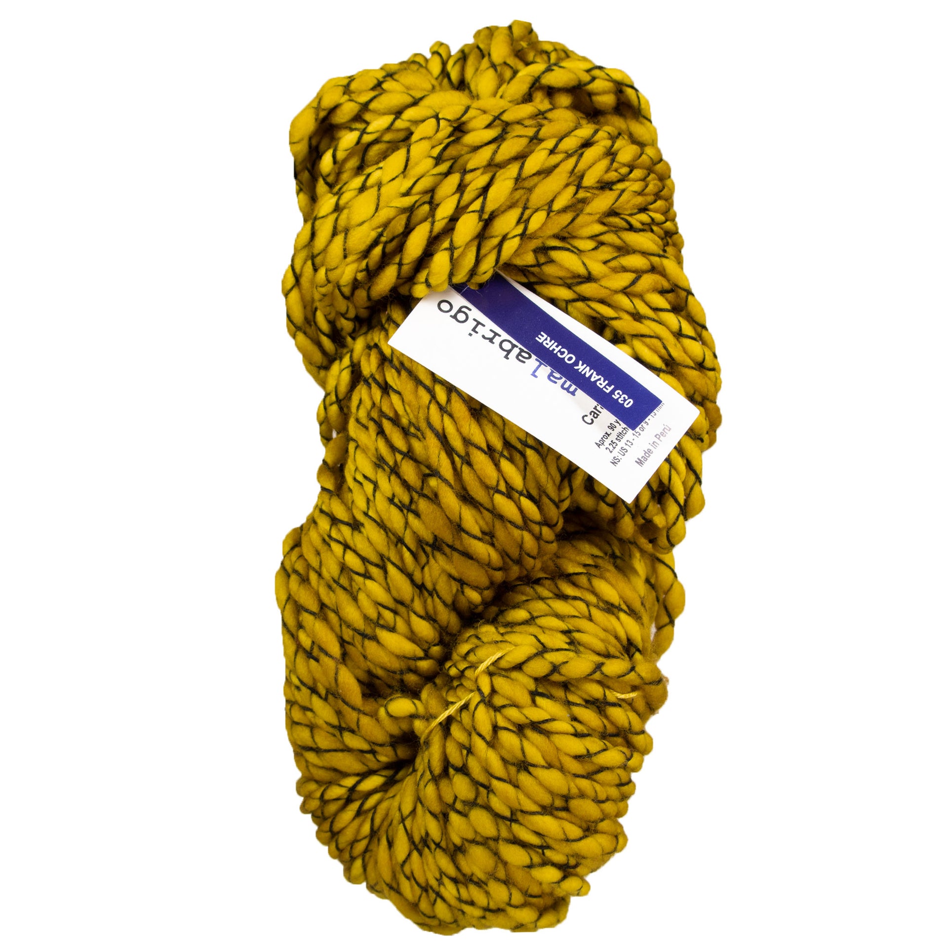 Malabrigo Caracol Yarn - 035 Frank Ochre - Zoom Image
