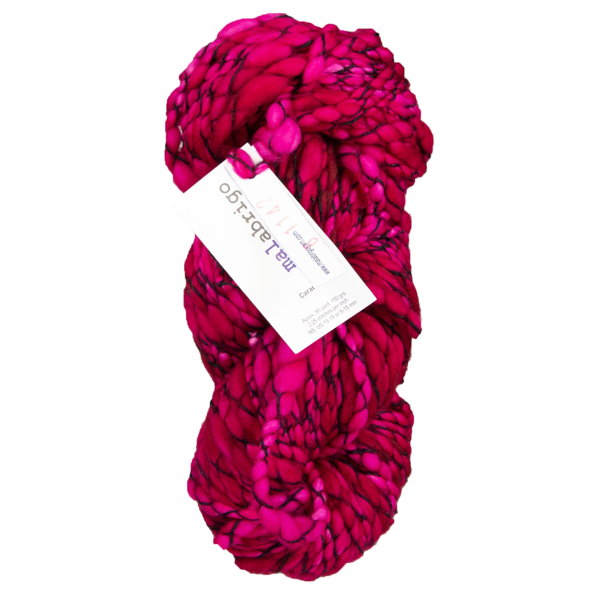 Malabrigo Caracol Yarn - 093 Fuchsia - Zoom Image
