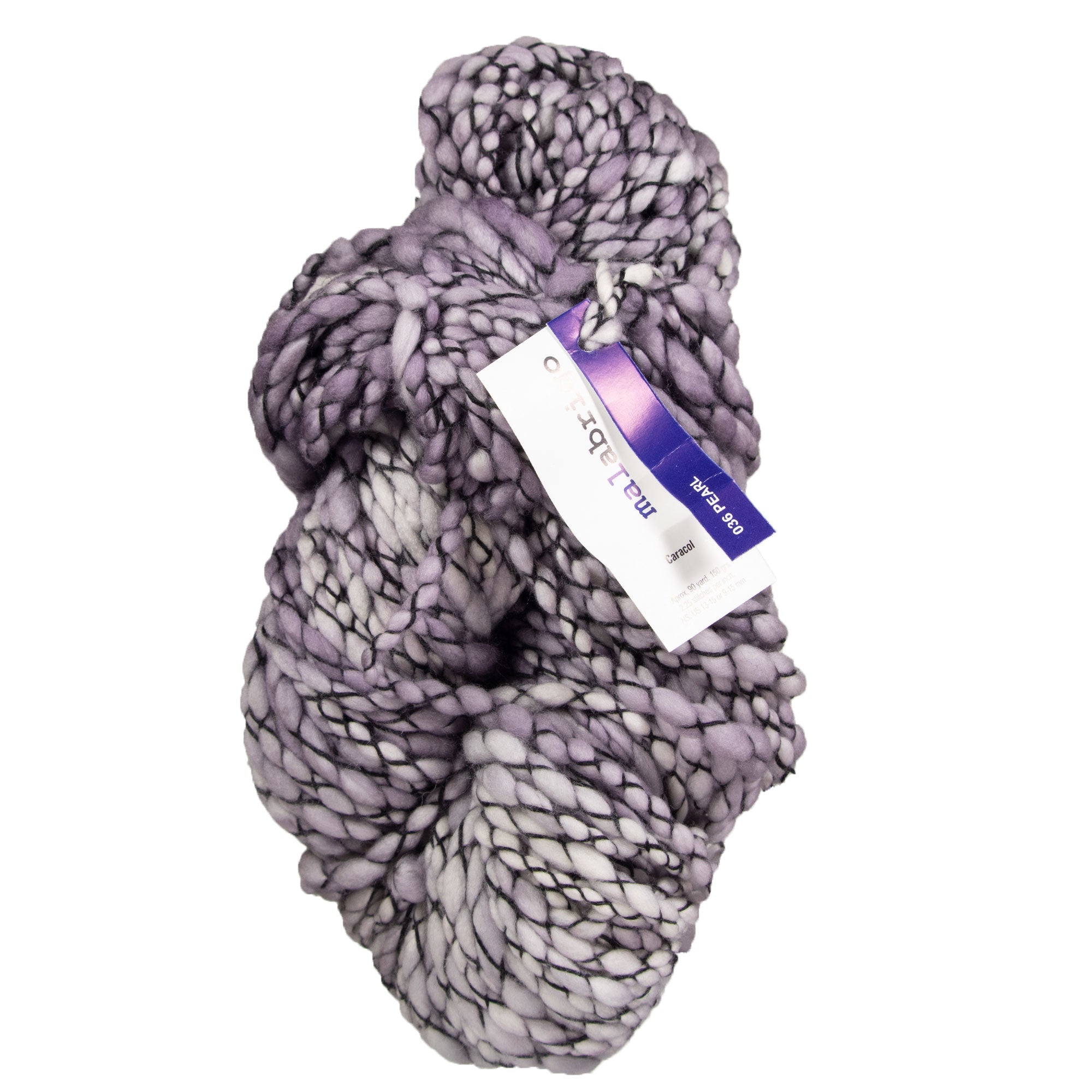 Malabrigo Caracol Yarn - 036 Pearl - Zoom Image