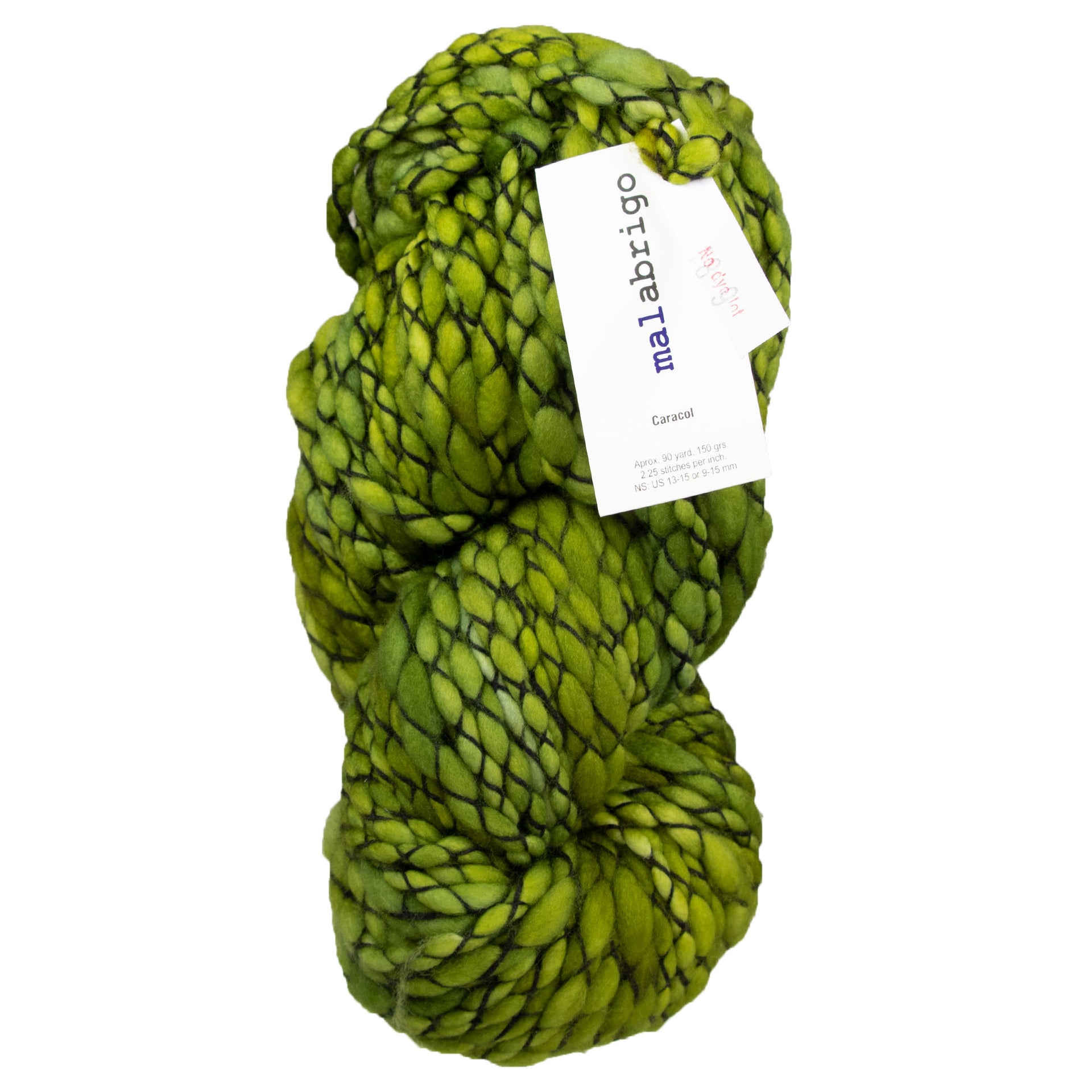 Malabrigo Caracol Yarn - 037 Lettuce - Zoom Image

