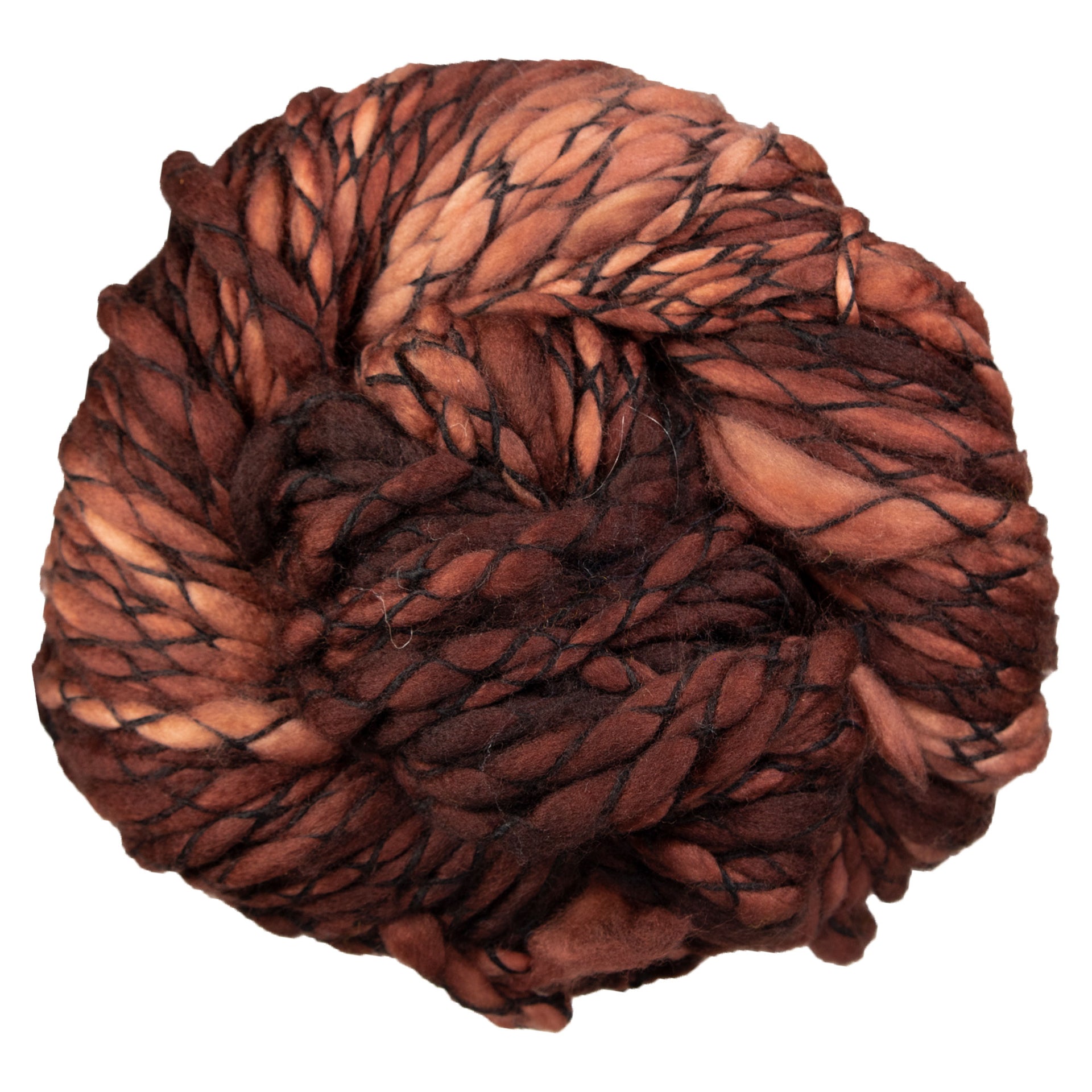 Malabrigo Caracol Yarn - 161 Rich Chocolate - Zoom Image
