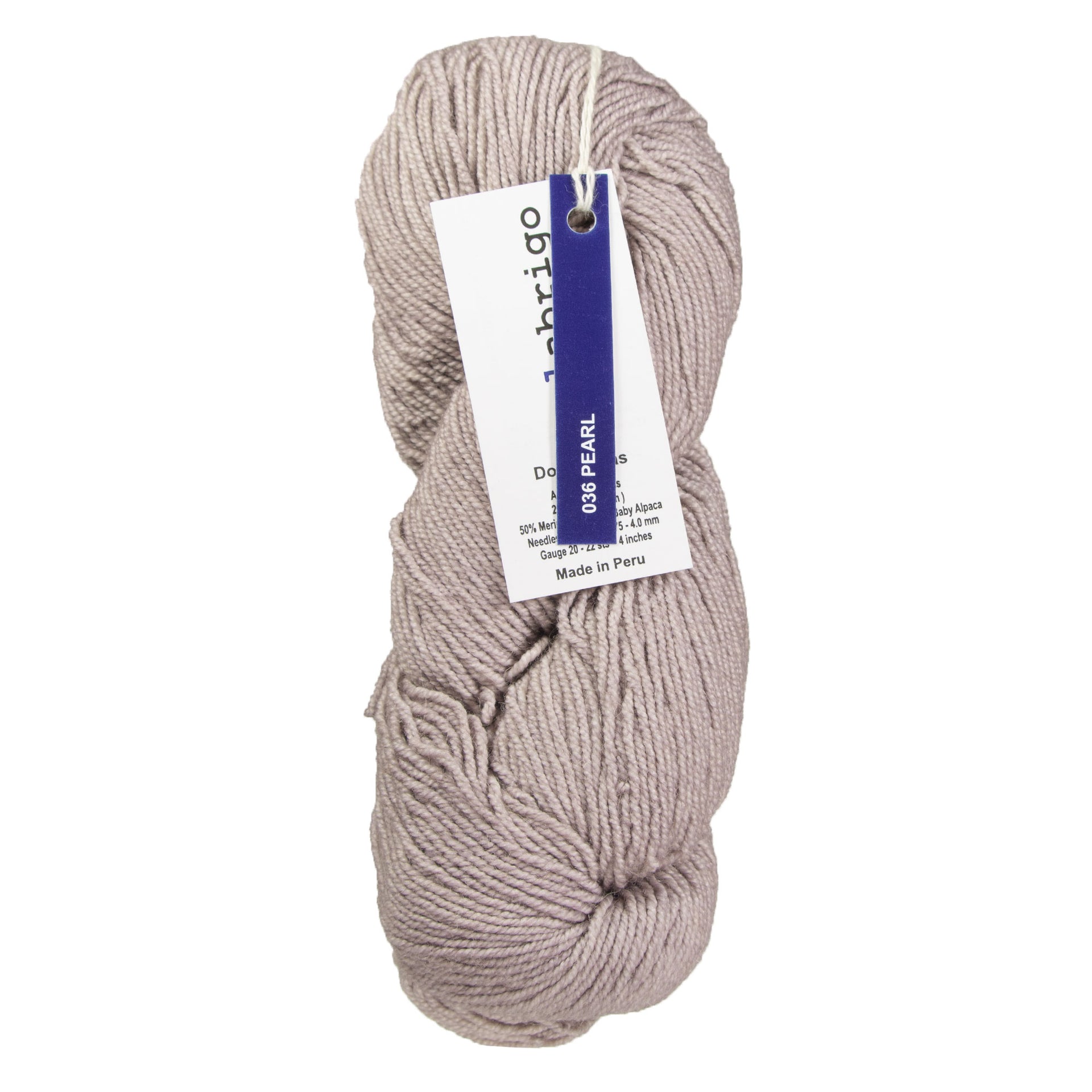 Malabrigo Dos Tierras Yarn - 036 Pearl - Zoom Image
