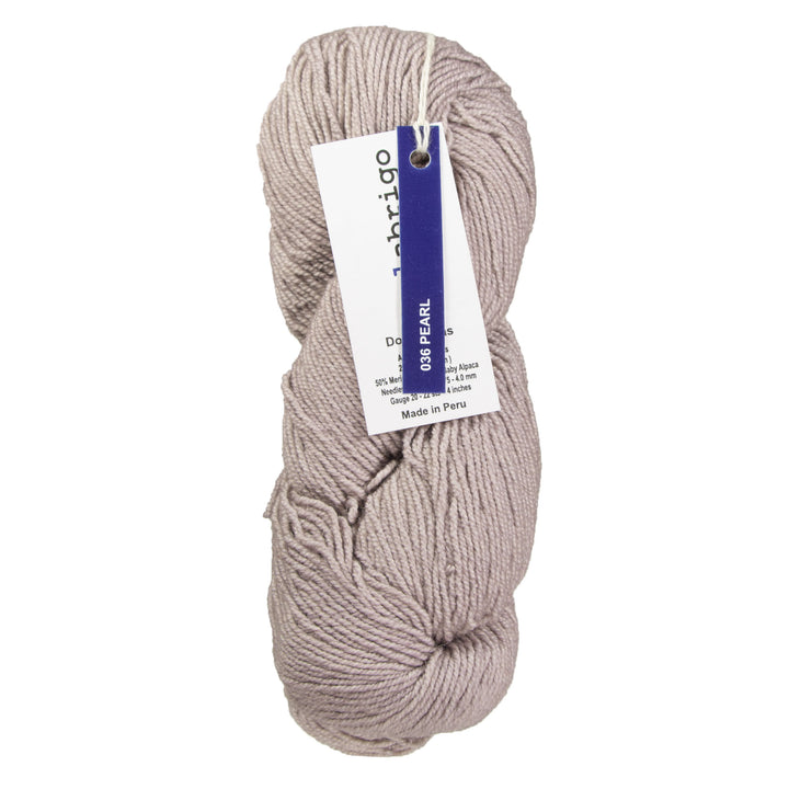 Malabrigo Dos Tierras Yarn - 036 Pearl - Zoom Image
