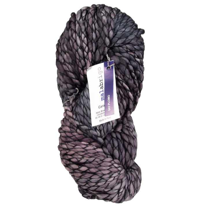 Malabrigo Caracol Yarn - 043 Plomo - Zoom Image