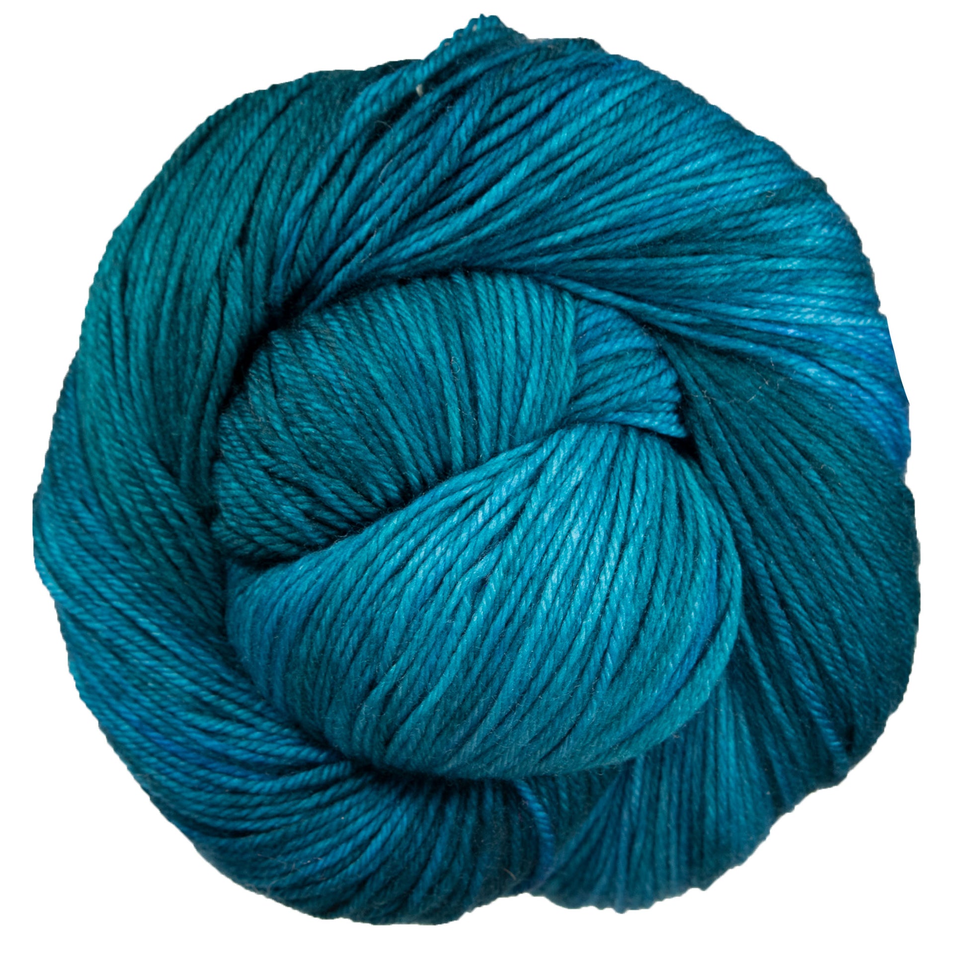 Malabrigo Arroyo Yarn - 685 Greenish Blue - Zoom Image
