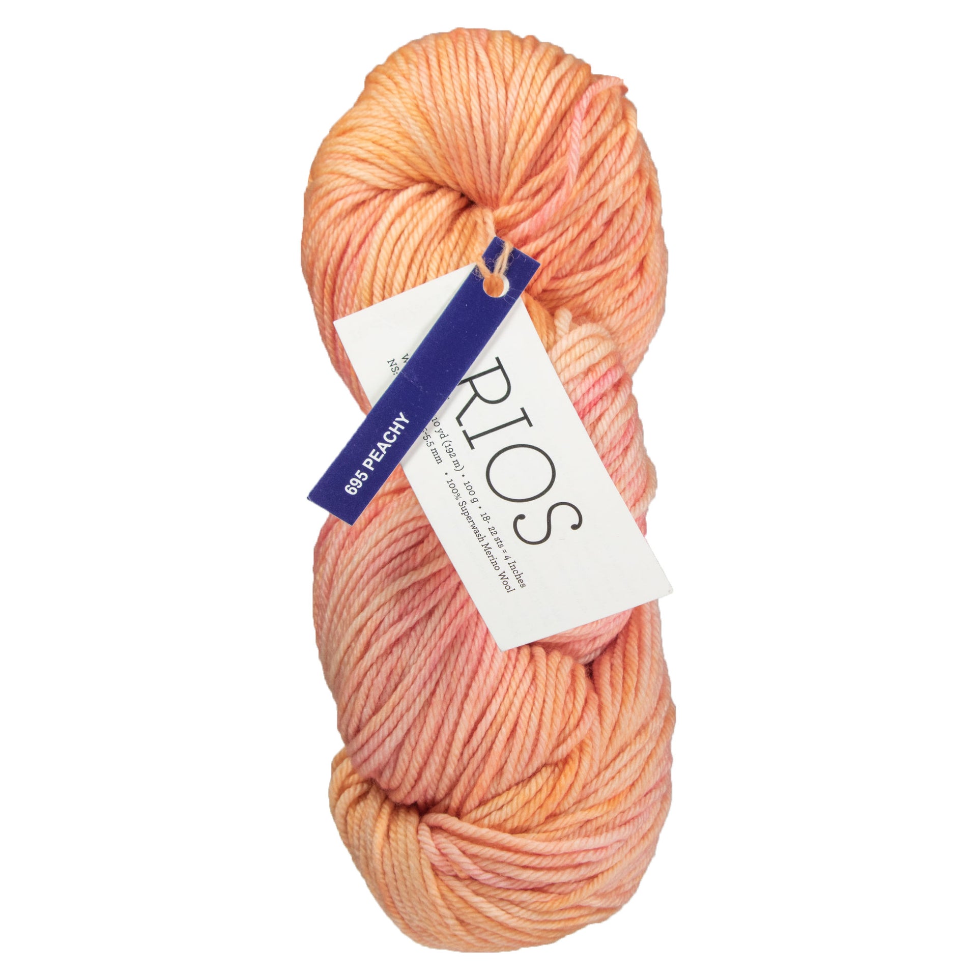 Malabrigo Rios Yarn - 695 Peachy - Zoom Image
