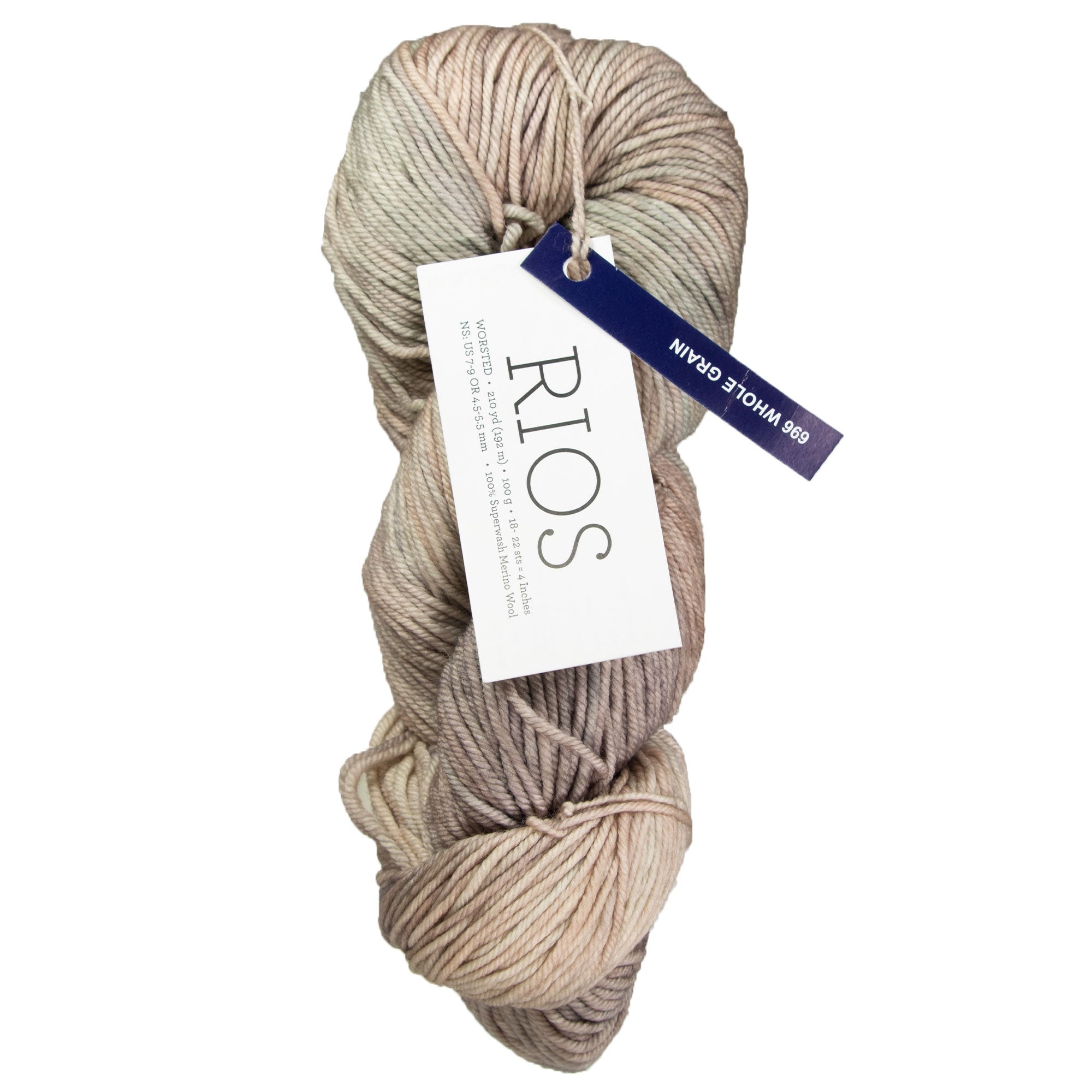 Malabrigo Rios Yarn - 696 Whole Grain - Zoom Image