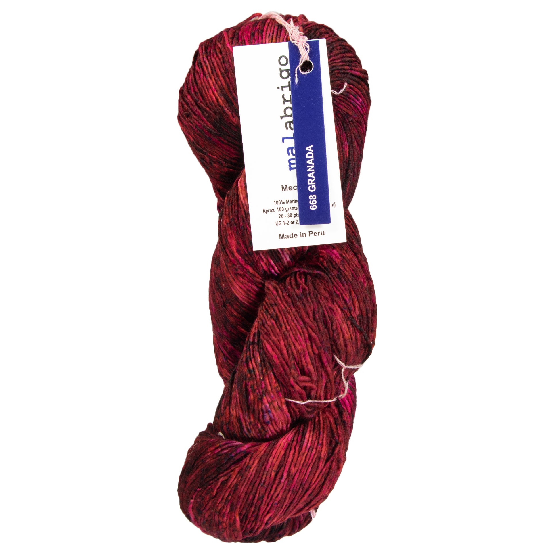Malabrigo Mechita Yarn - 668 Granada - Zoom Image
