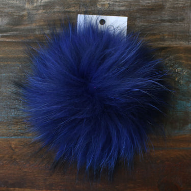 Big Bad Wool Pompoms - Raccoon - Blue (6) - Zoom Image