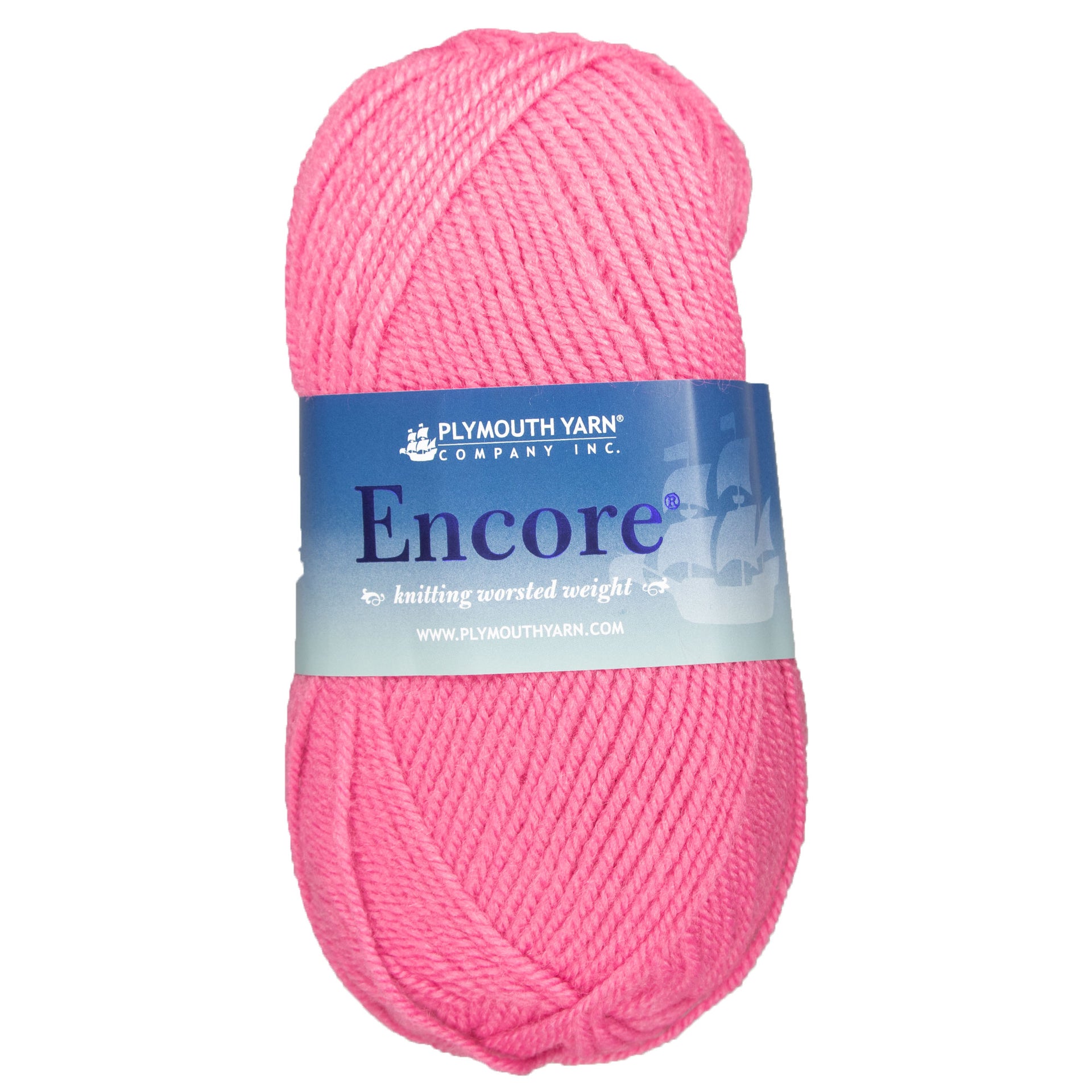 Plymouth Yarn Encore Worsted Yarn - 0457 Carnation - Zoom Image

