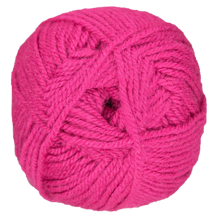 Plymouth Yarn Encore Worsted Yarn - 1385 Bright Fuschia - Zoom Image