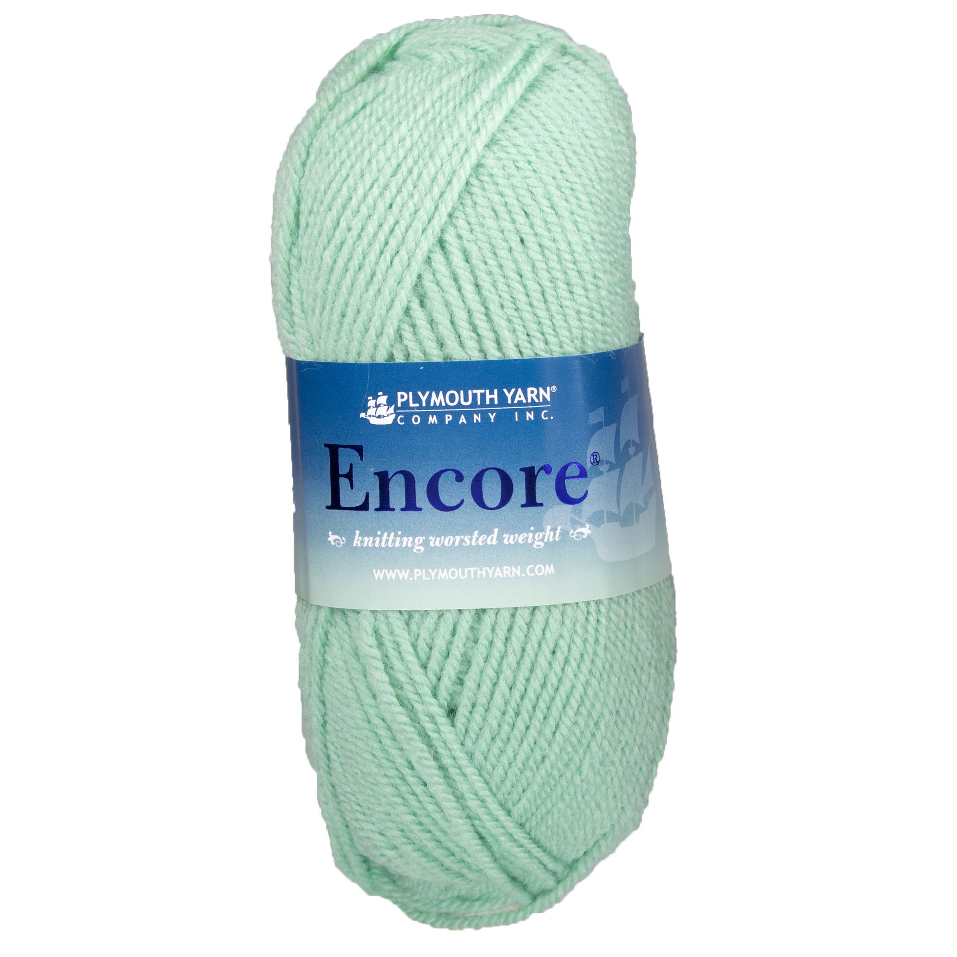 Plymouth Yarn Encore Worsted Yarn - 0801 Colonial Green - Zoom Image
