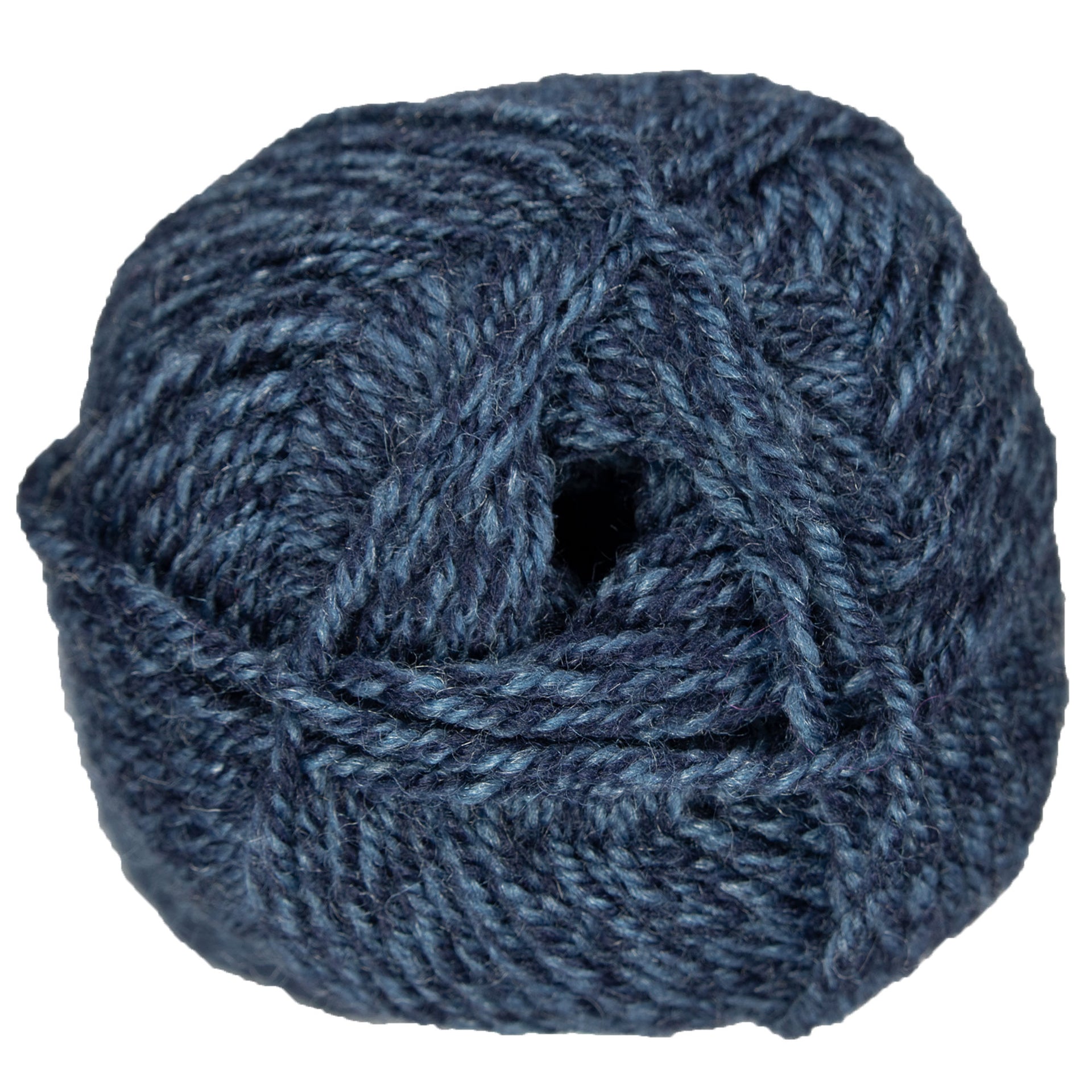 Plymouth Yarn Encore Worsted Yarn - 0403 Blue Jeans Mix - Zoom Image
