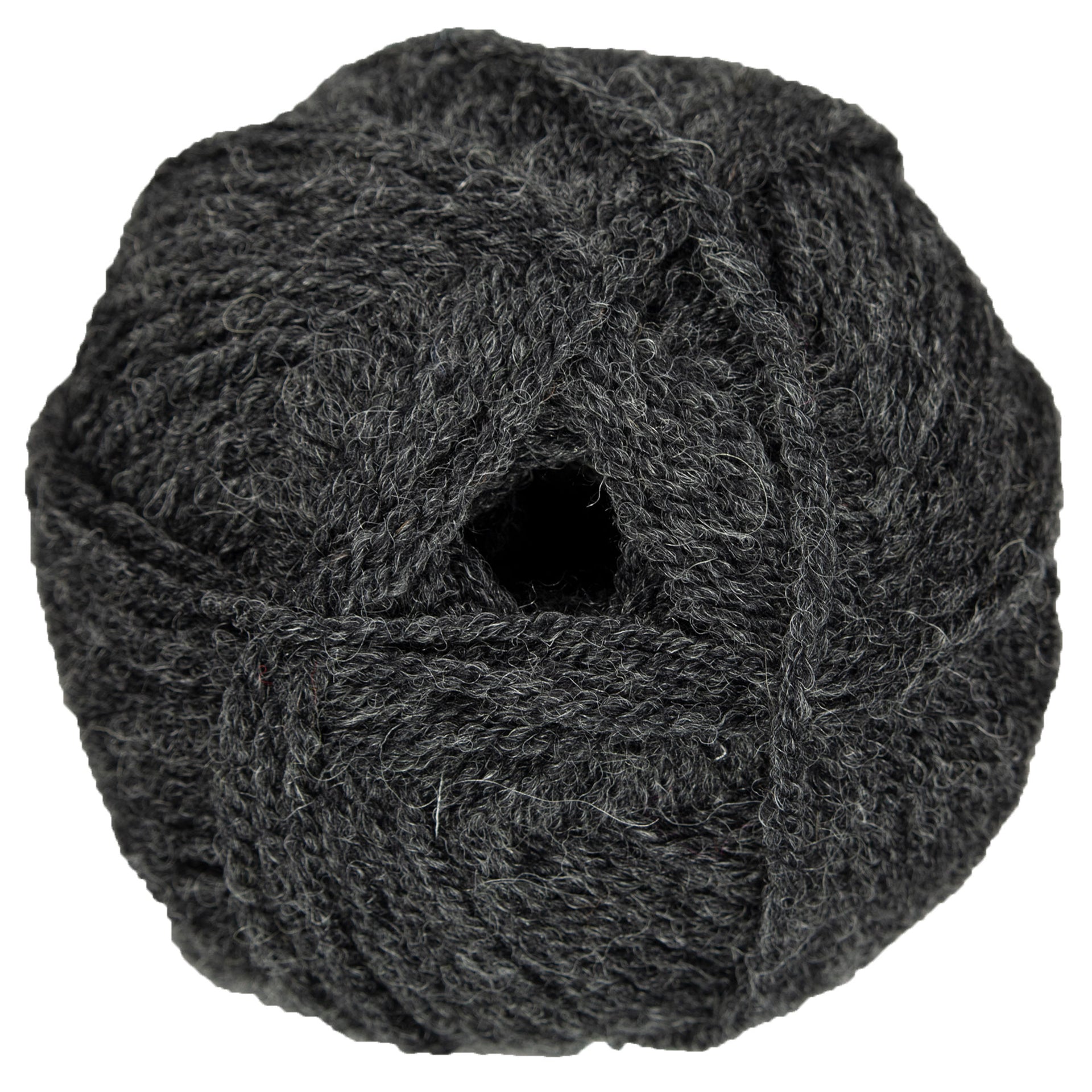 Plymouth Yarn Encore Worsted Yarn - 0520 Night Grey Heather - Zoom Image

