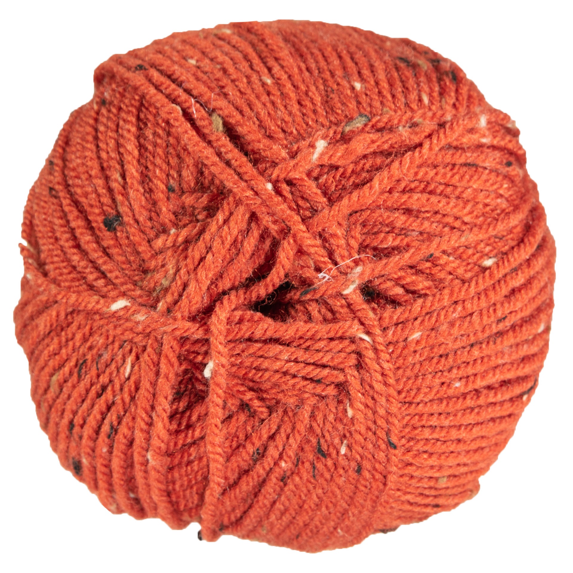Plymouth Yarn Encore Tweed Yarn - T456 Spiced Pumpkin - Zoom Image
