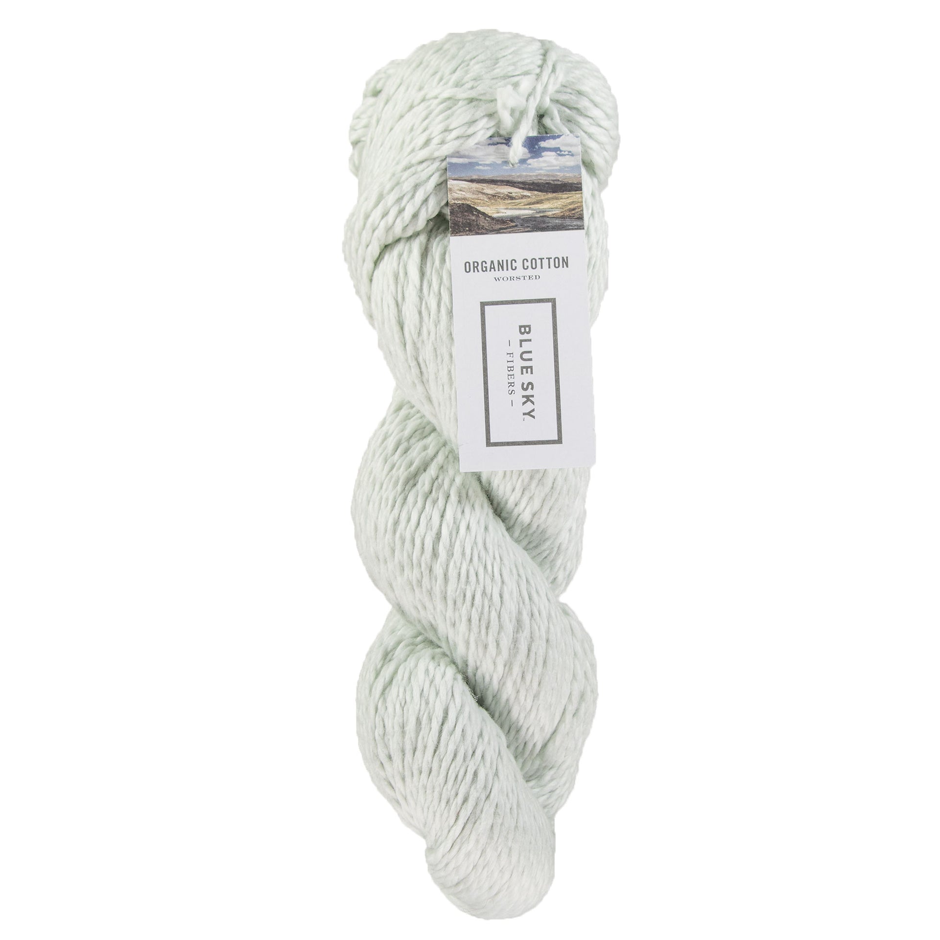 Blue Sky Fibers Organic Cotton Yarn - 645 - Iceburg - Zoom Image
