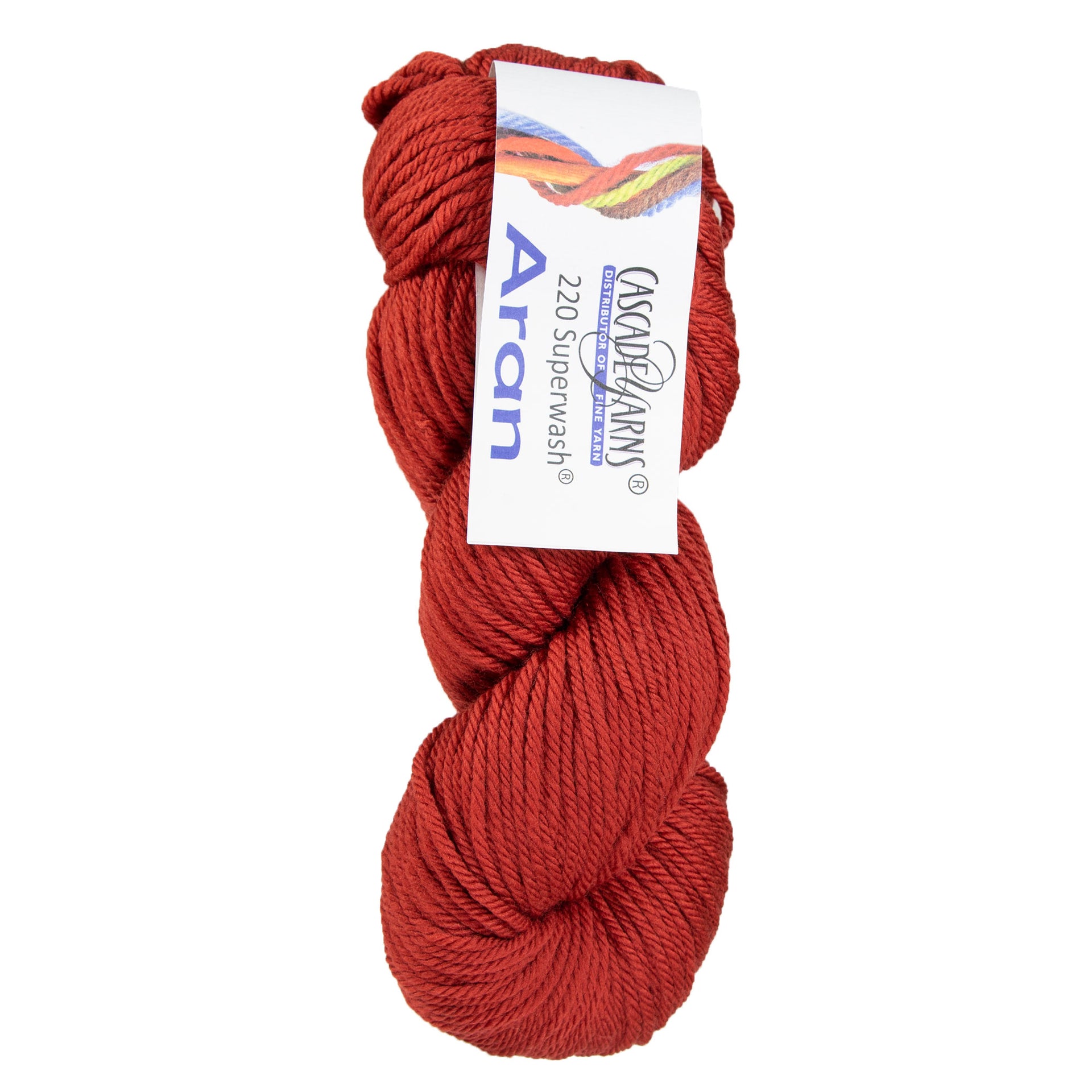 Cascade Yarns 220 Superwash Aran Yarn - 0274 Chili - Zoom Image

