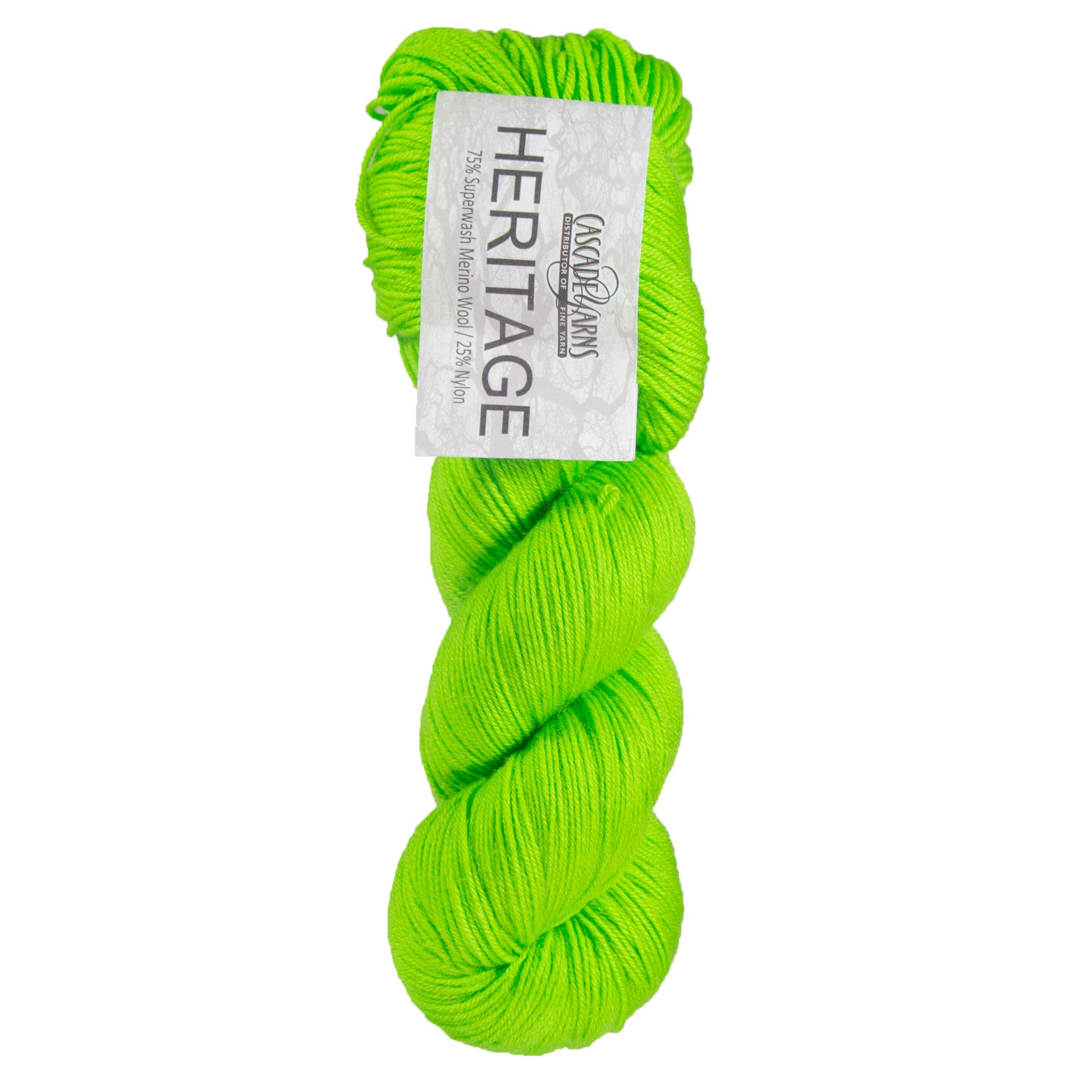 Cascade Yarns Heritage Yarn - 5722 Jasmine Green - Zoom Image
