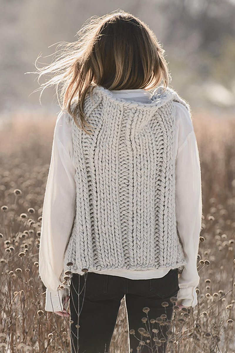 Blue Sky Fibers The Classic Series Patterns - Baxter Vest - PDF Download - Extra Image
