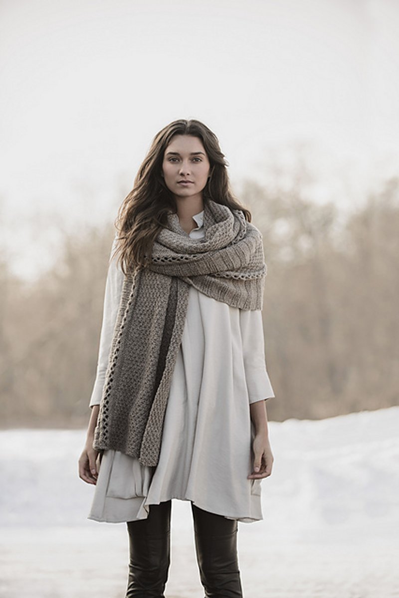 Blue Sky Fibers The Classic Series Patterns - Endless Wrap - PDF Download - Extra Image
