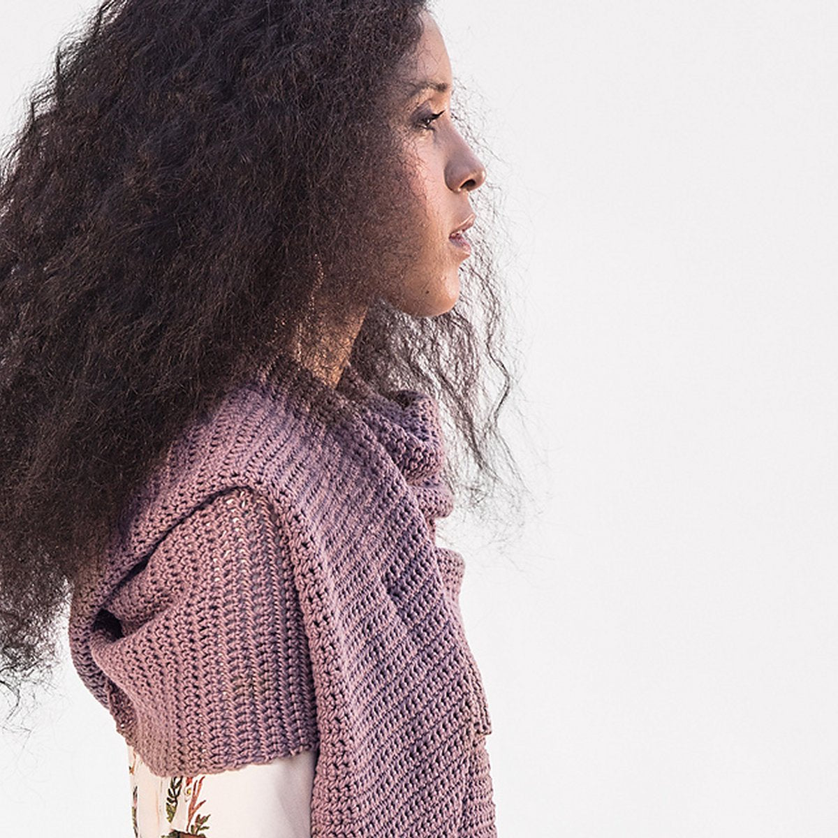 Blue Sky Fibers The Classic Series Patterns - Crosby Crochet Wrap - PDF Download - Extra Image
