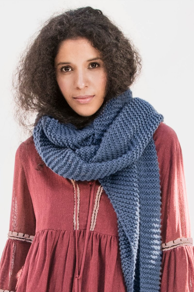 Blue Sky Fibers The Classic Series Patterns - Waverly Wrap - PDF Download - Extra Image
