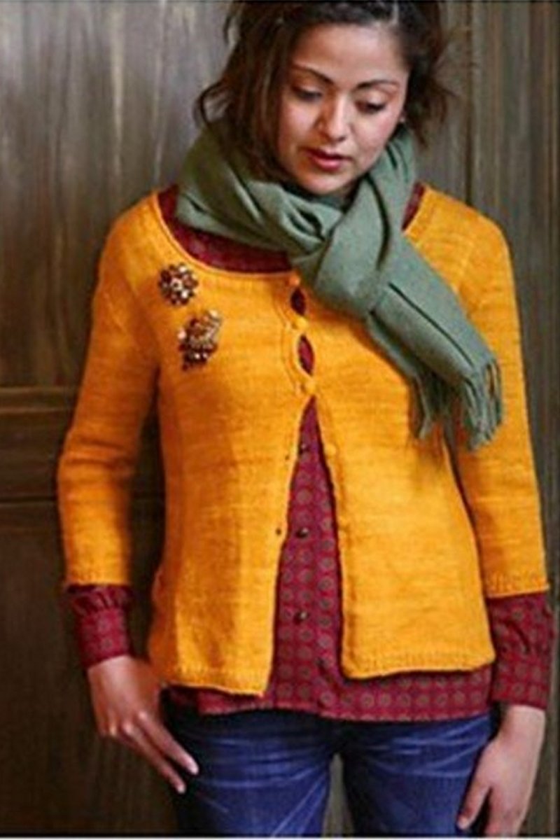 Madelinetosh Tosh Patterns - Hay Cardigan - PDF Download - Extra Image

