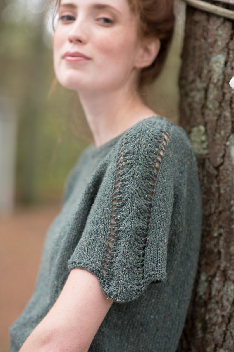 Berroco Portfolio Vol. 5 Patterns - Juniper Top - PDF Download - Extra Image
