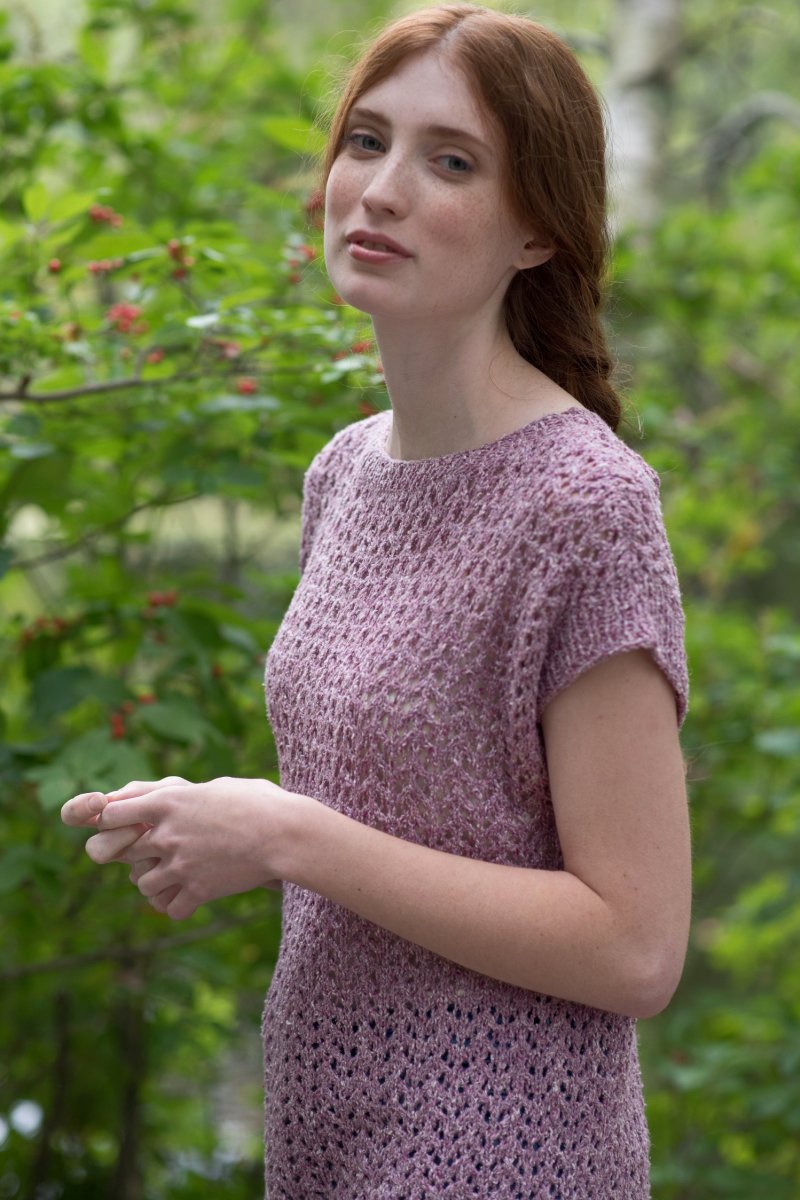 Berroco Portfolio Vol. 5 Patterns - Lake Arrowhead Tee - PDF Download - Extra Image
