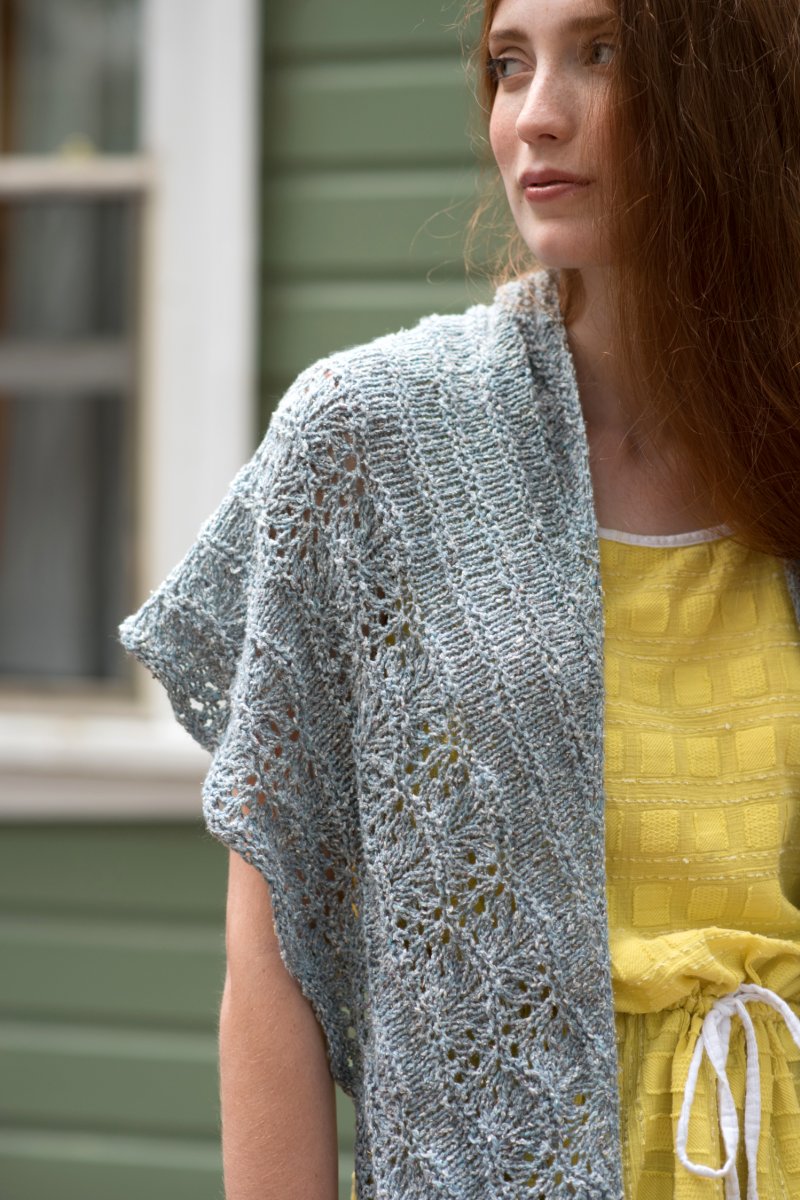 Berroco Portfolio Vol. 5 Patterns - Skagen Shawl - PDF Download - Extra Image