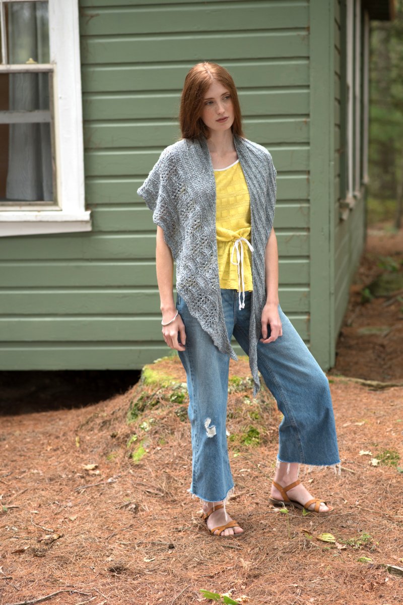 Berroco Portfolio Vol. 5 Patterns - Skagen Shawl - PDF Download - Extra Image