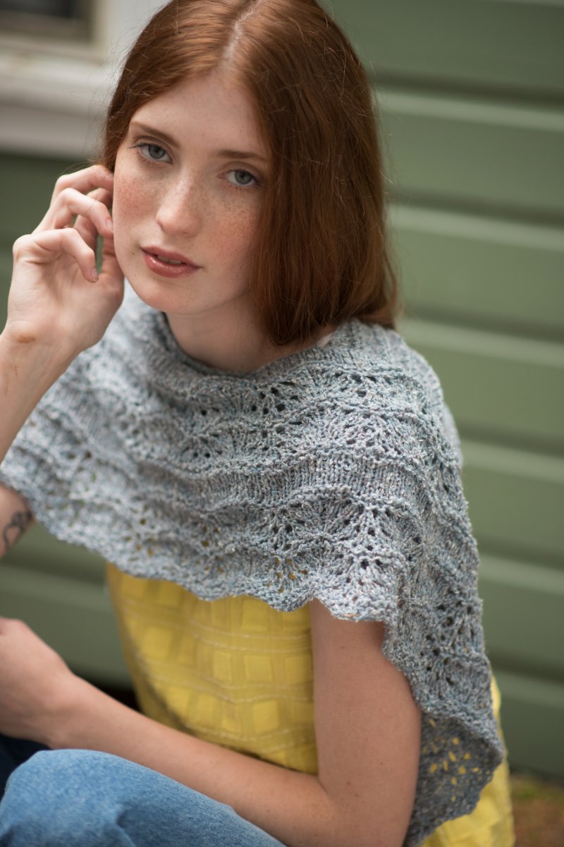 Berroco Portfolio Vol. 5 Patterns - Skagen Shawl - PDF Download - Extra Image
