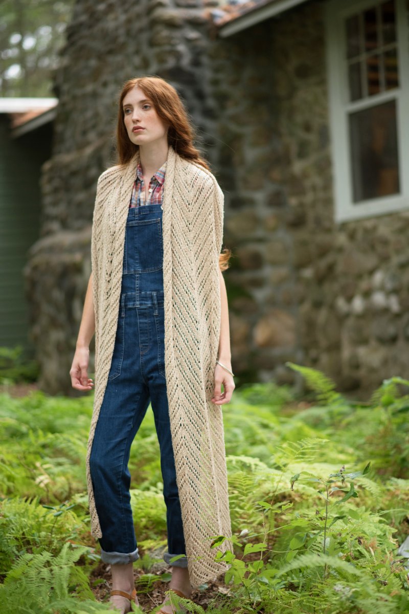 Berroco Portfolio Vol. 5 Patterns - Spruce Head Stole - PDF Download - Extra Image
