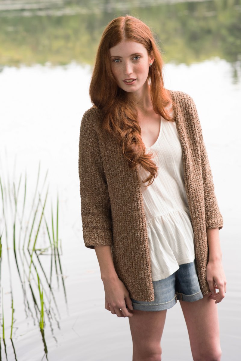 Berroco Portfolio Vol. 5 Patterns - Beachrock Cardigan - PDF Download - Extra Image