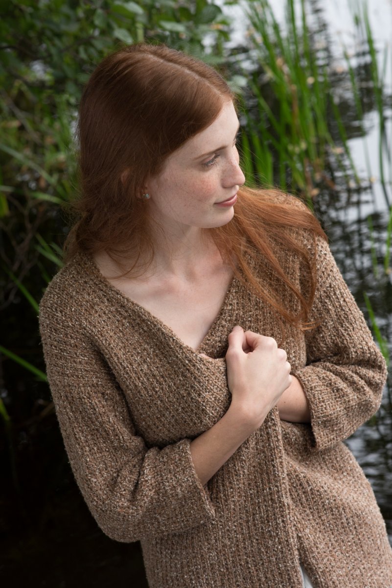 Berroco Portfolio Vol. 5 Patterns - Beachrock Cardigan - PDF Download - Extra Image