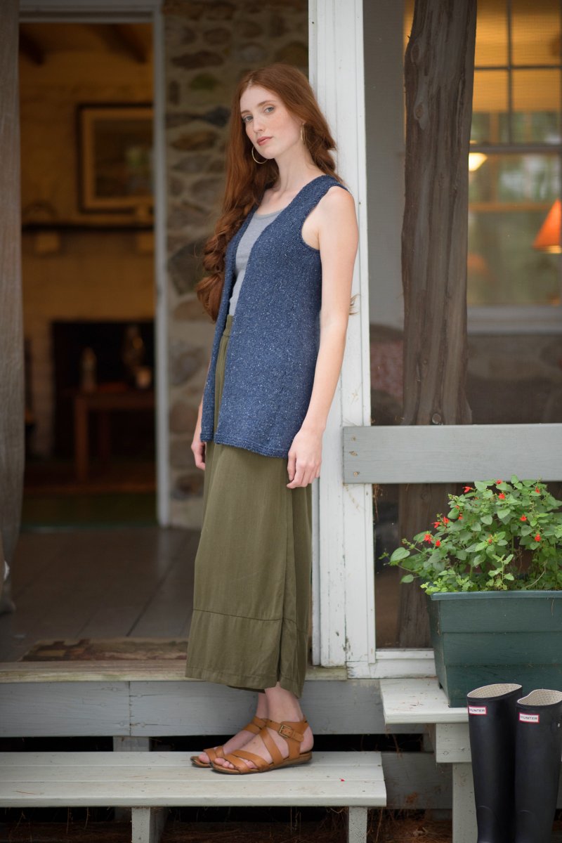 Berroco Portfolio Vol. 5 Patterns - Dreamaway Vest - PDF Download - Extra Image