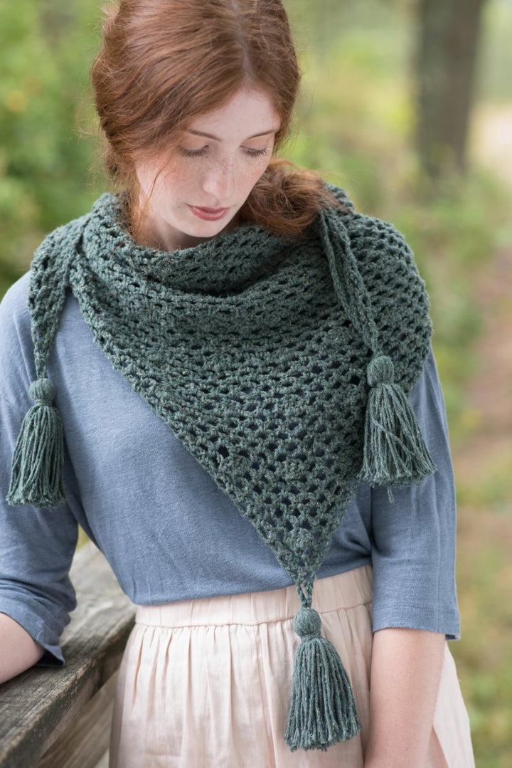 Berroco Portfolio Vol. 5 Patterns - Balsam Scarf - PDF Download - Extra Image