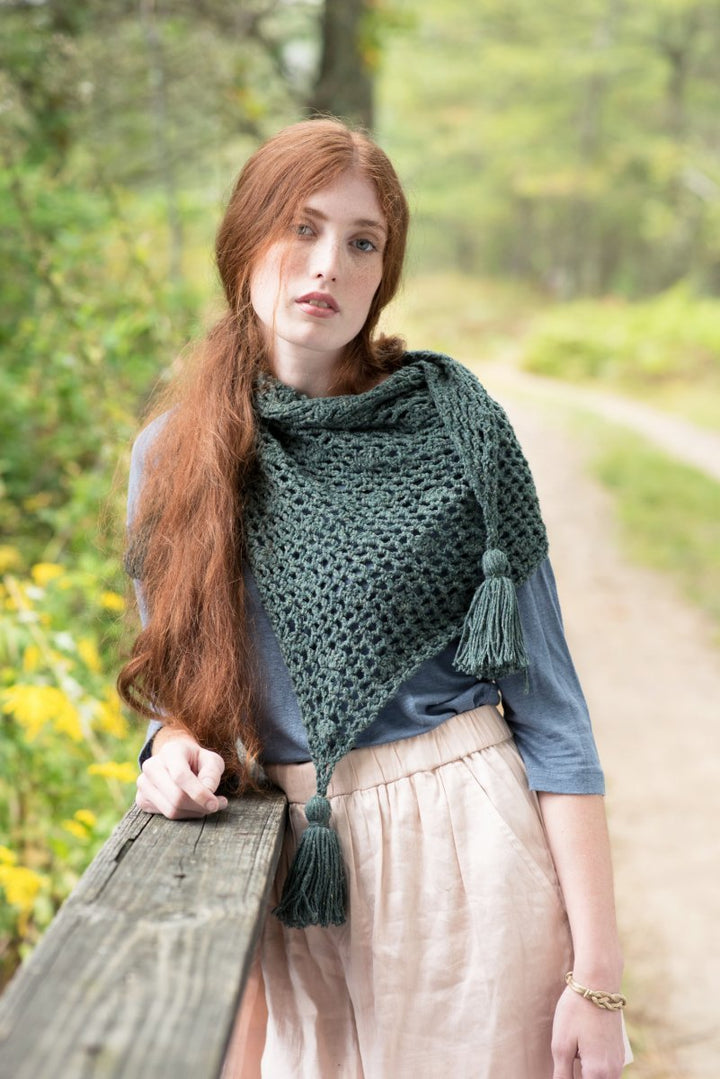 Berroco Portfolio Vol. 5 Patterns - Balsam Scarf - PDF Download - Extra Image