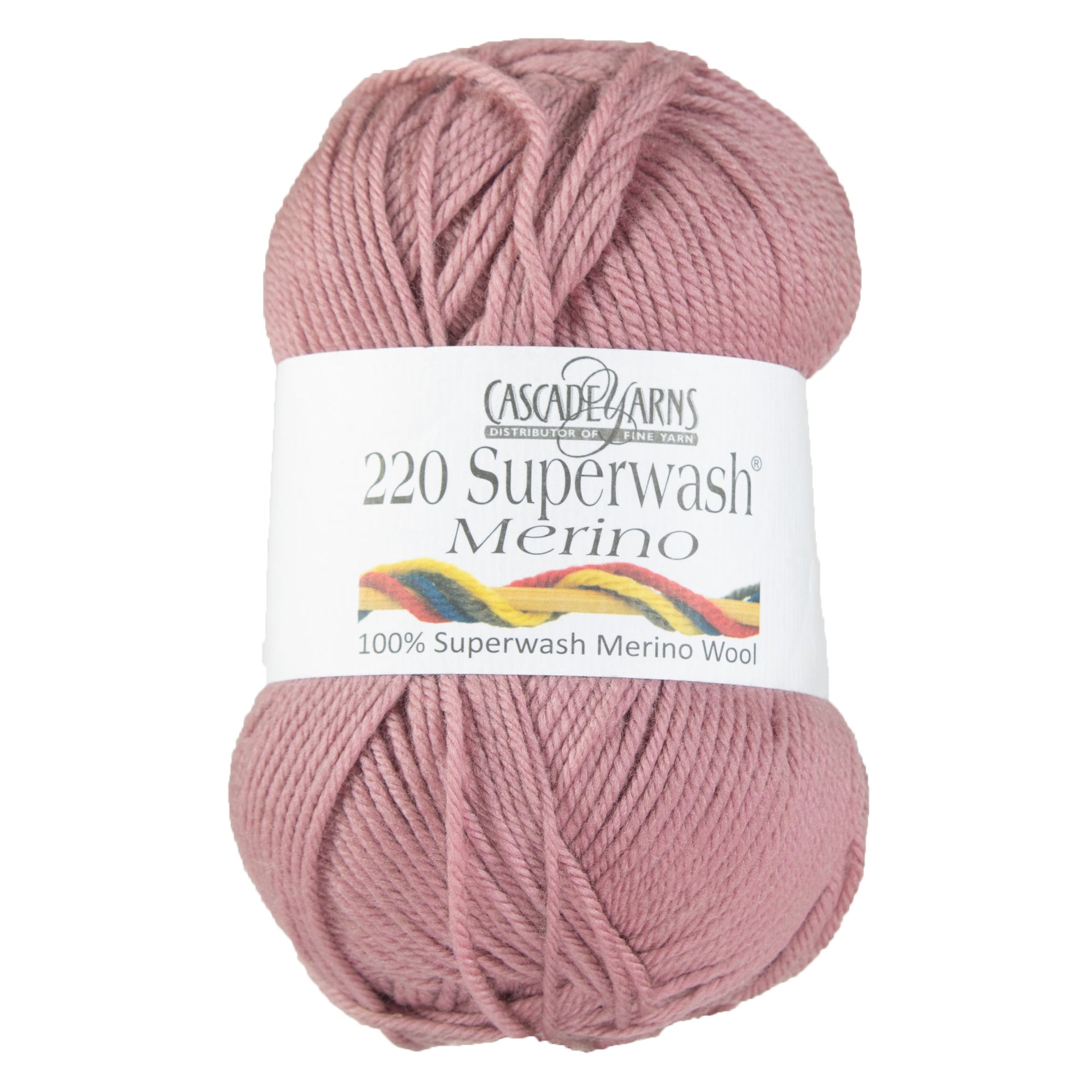 Cascade Yarns 220 Superwash Merino Yarn - 074 Ash Rose - Zoom Image
